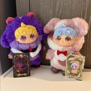 Una Baby bundle of two (pink and purple)